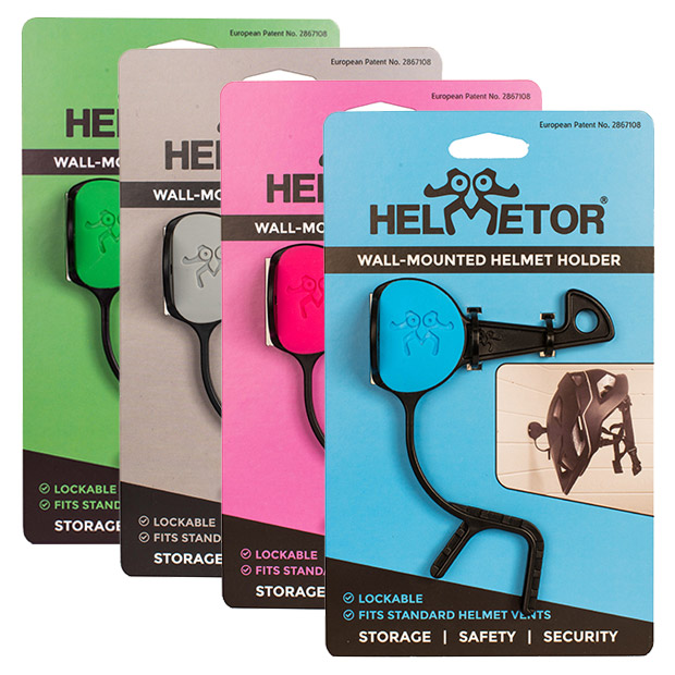 Helmetor® helmet holder - grey