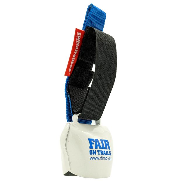 swisstrailbell® DIMB-EV Edition "Fair on Trails", blue ribbon
