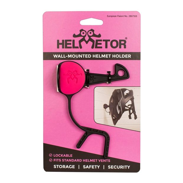 Helmetor® helmet holder  - pink
