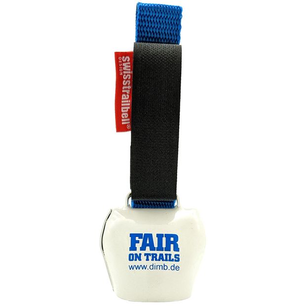 swisstrailbell® DIMB-EV Edition "Fair on Trails", blue ribbon
